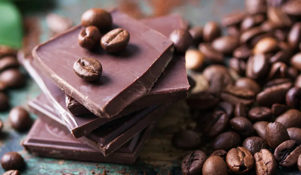 Kawa i czekolada